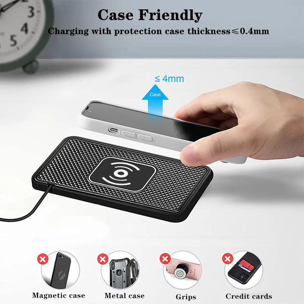 Fast Charge Car Phone Pad